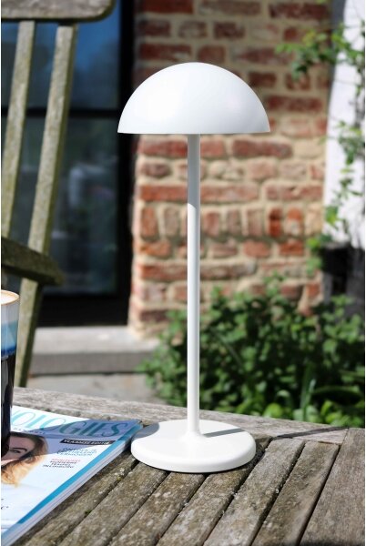 Lampă LED dimabilă de exterior Lucide 15500/02/31 JOY LED/1,5W/4V IP54 alb