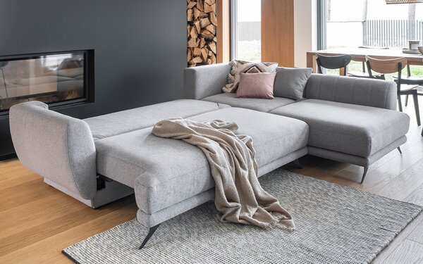 Colțar lemn masiv Extensibil Leona Depozitare 280x178cm Personalizabil - Softis 17