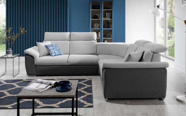 Colțar lemn masiv Extensibil Felis Depozitare 268x268cm Personalizabil - Kronos 09, Universal