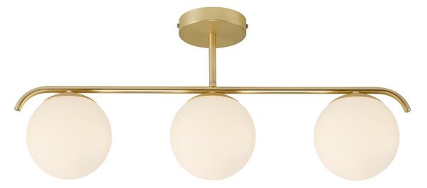 Lustră pe tijă Nordlux GRANT 3xE14/25W/230V auriu
