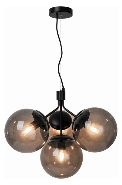 Lustră pe cablu Nordlux IVONA 4xE27/28W/230V negru