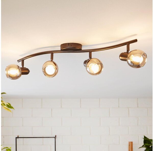 Eglo 98626 - Lampă spot POLLICA 4xE14/28W/230V