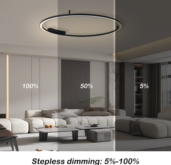 Plafonieră LED dimabilă Immax NEO 07246-120 FINO LED/72W/230V 120cm Tuya + telecomandă