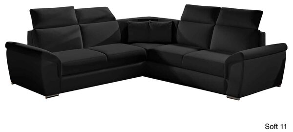 Colțar lemn masiv Extensibil Felis Depozitare 268x268cm Personalizabil - Kronos 09, Universal