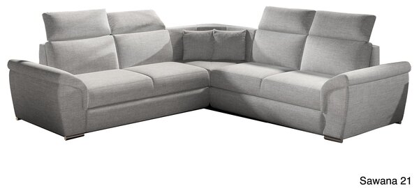 Colțar lemn masiv Extensibil Felis Depozitare 268x268cm Personalizabil - Kronos 09, Universal