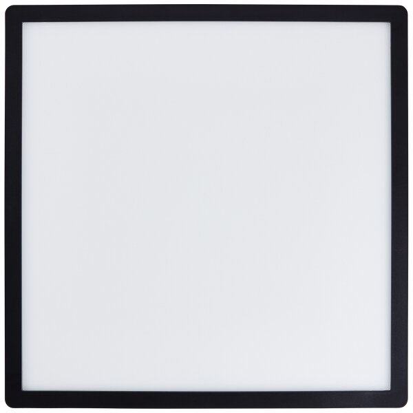 Brilliant - Plafonieră LED dimmabilă SORELL LED/24W/230V neagră + telecomandă
