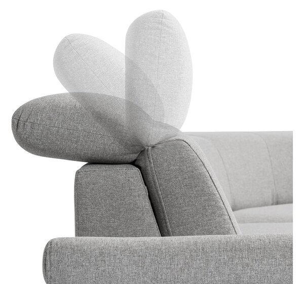 Colțar lemn masiv Extensibil Felis Depozitare 268x268cm Personalizabil - Kronos 09, Universal