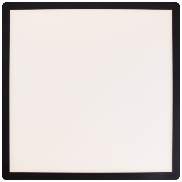 Brilliant - Plafonieră LED dimmabilă SORELL LED/24W/230V neagră + telecomandă