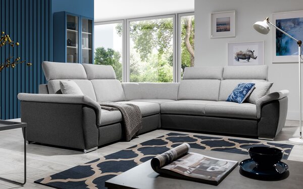 Colțar lemn masiv Extensibil Felis Depozitare 268x268cm Personalizabil - Kronos 09, Universal