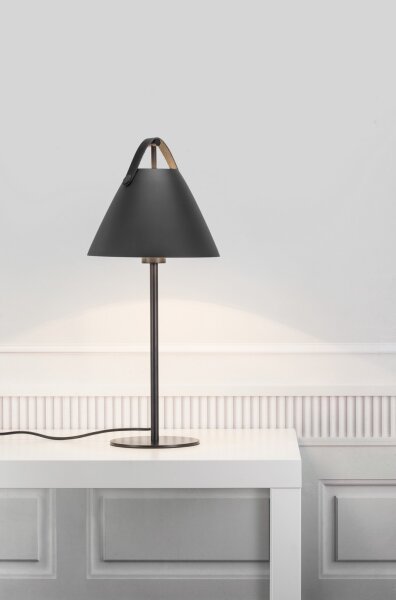 DFTP by Nordlux - Lampă de masă STRAP 1xE27/40W/230V negru