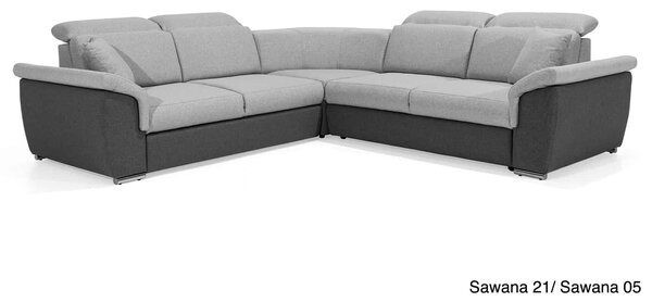 Colțar lemn masiv Extensibil Felis Depozitare 268x268cm Personalizabil - Kronos 09, Universal