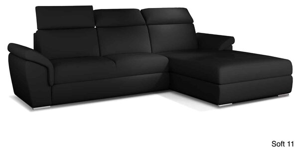 Colțar lemn masiv Extensibil Toby Depozitare 272x216cm Personalizabil - Berlin 01