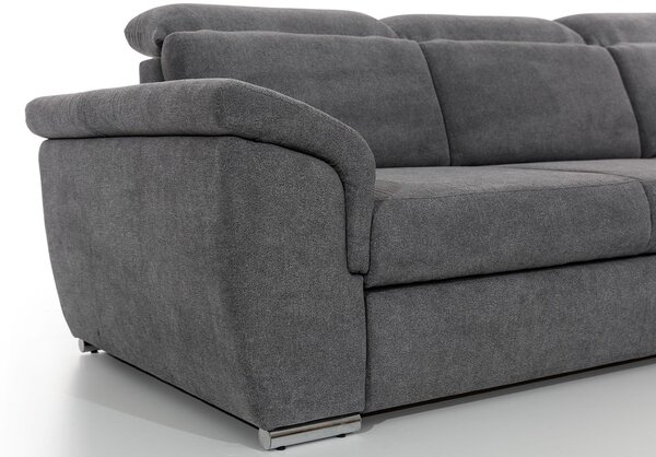 Colțar lemn masiv Extensibil Toby Depozitare 272x216cm Personalizabil - Berlin 01