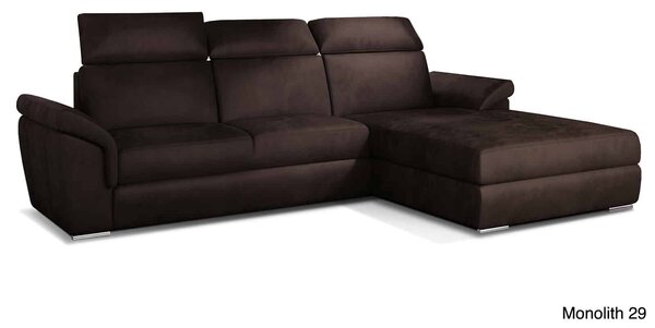 Colțar lemn masiv Extensibil Toby Depozitare 272x216cm Personalizabil - Berlin 01