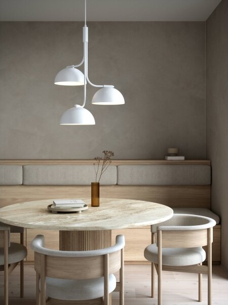 Lustră pe cablu DFTP by Nordlux TULLIO 3xE14/25W/230V alb