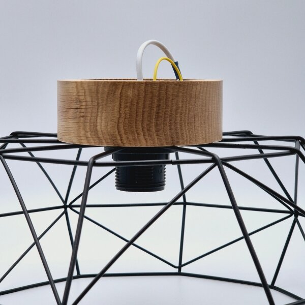 Brilagi - Plafonieră WOODY BASKET 1xE27/60W/230V stejar
