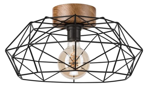 Brilagi - Plafonieră WOODY BASKET 1xE27/60W/230V stejar