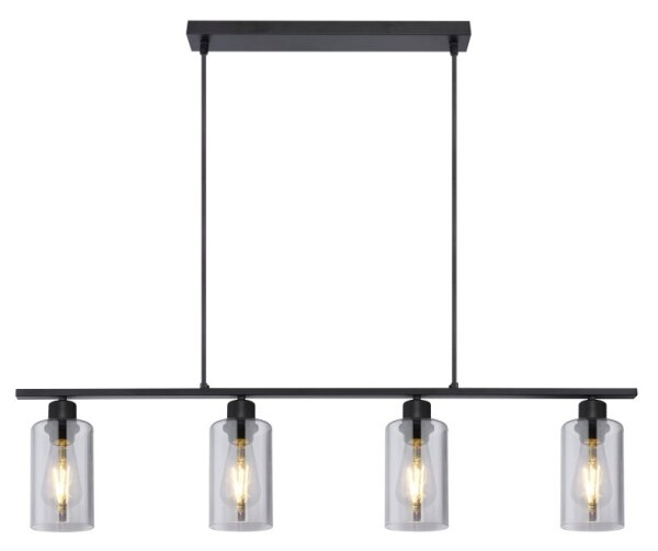 Lustră pe cablu HADERA 4xE27/60W/230V Globo 15465-4H