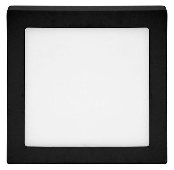 Ecolite LED-CSQ-CCT/12W/CR - Plafonieră LED RAFA 12W/230V negru
