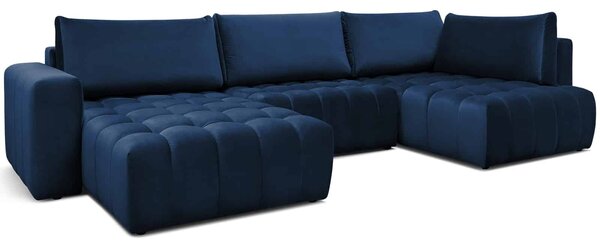 Colțar lemn masiv Formă U Extensibil Bonnie 350x170cm Personalizabil