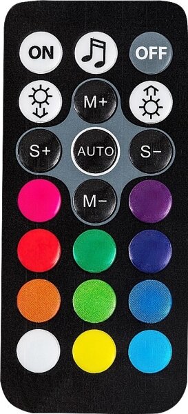 Lampă LED RGB dimabilă de masă Rabalux 76023 JOCKER LED/1W/5V + telecomandă