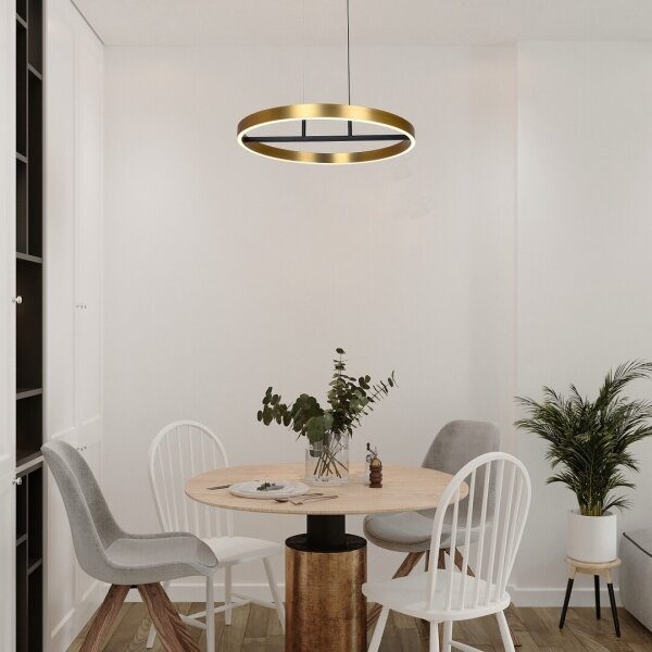 Lustră LED pe cablu Rabalux 72221 THRIC LED/42W/230V auriu