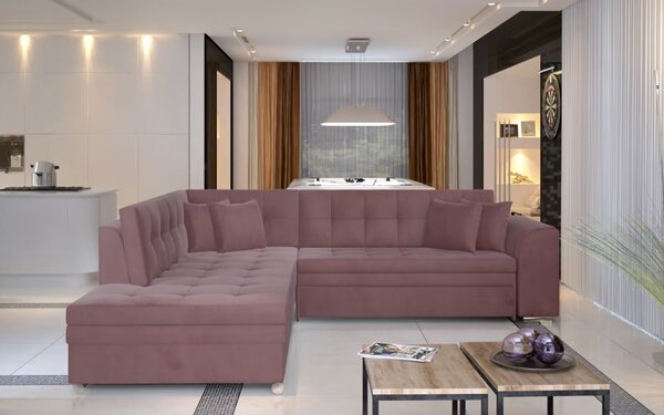 Colțar lemn masiv Extensibil Penelope 260x205cm Personalizabil