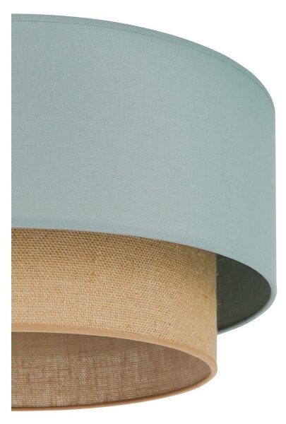 Plafonieră Duolla BOHO 1xE27/15W/230V d. 45 cm verde/maro