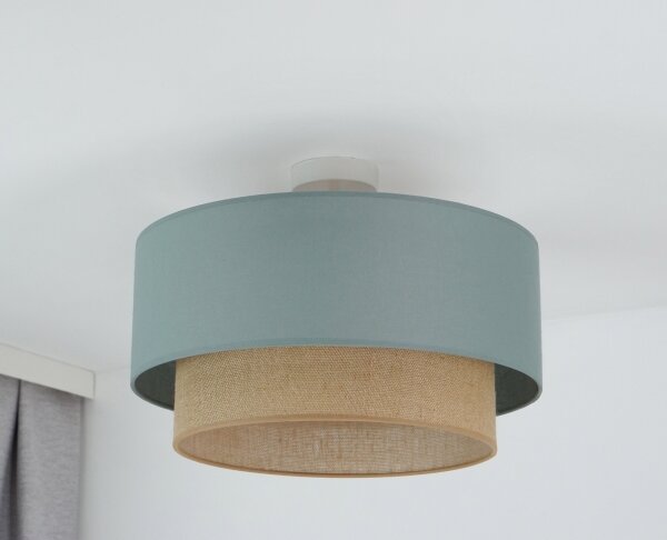 Lustră aplicată Duolla BOHO 1xE27/15W/230V d. 45 cm verde