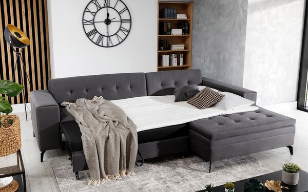 Colțar lemn masiv Extensibil Seren 295x195cm Personalizabil