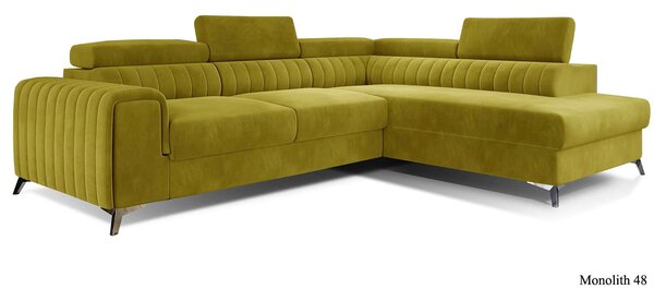 Colțar lemn masiv Extensibil Lisbon 275x205cm Ladă Depozitare Personalizabil