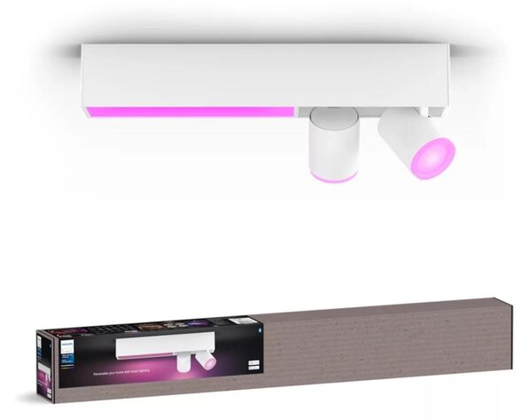 Spot LED RGBW dimabil Philips Hue CENTRIS 2xGU10/4,2W+ LED/11W