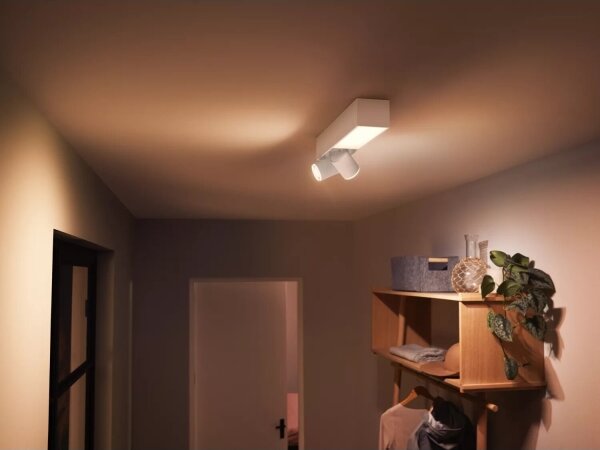 Spot LED RGBW dimabil Philips Hue CENTRIS 2xGU10/4,2W+ LED/11W