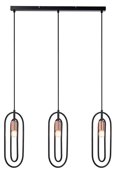 Lustră pe cablu Rabalux 72264 ROVIER 3xE27/40W/230V