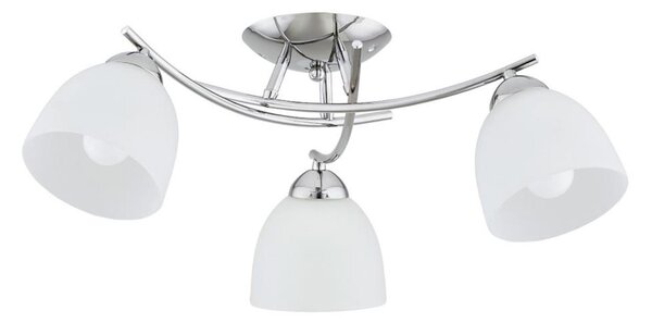 Lustră aplicată SEVA 3xE27/15W/230V crom lucios