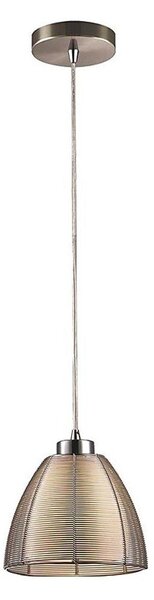 Lustră pe cablu Searchlight 20031 1xE27/60W/230V d. 19 cm crom