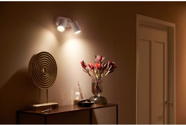 Spot LED RGBW dimabil Philips Hue FUGATO 2xLED/5,5W/230V alb