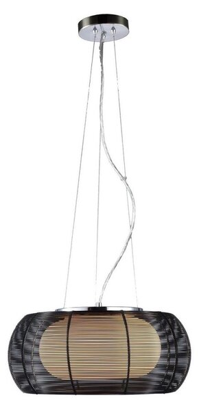 Lustră pe cablu Searchlight 20025 2xE27/60W/230V d. 40 cm negru