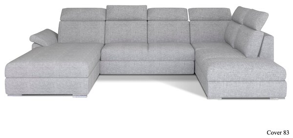 Colțar lemn masiv Formă U Extensibil Erik 330x210cm Personalizabil