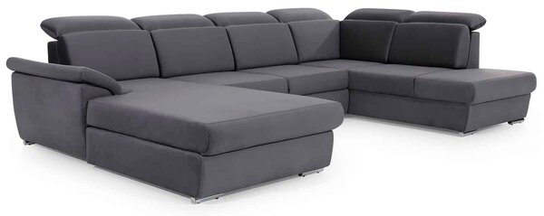 Colțar lemn masiv Formă U Extensibil Erik 330x210cm Personalizabil