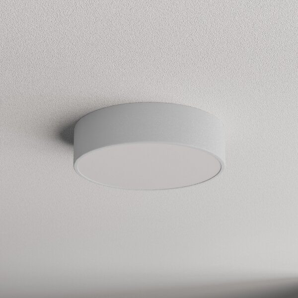 Plafonieră pentru baie CLEO 2xE27/24W/230V d. 30 cm gri IP54