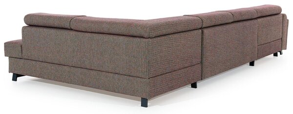 Colțar lemn masiv Formă U Extensibil Joy 370x190cm Personalizabil