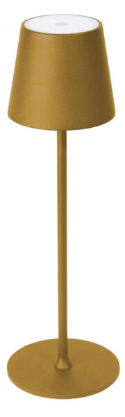 Lampă LED RGBW dimabilă de exterior LED/4W/4000 mAh 3000/4000/5500K IP44 auriu