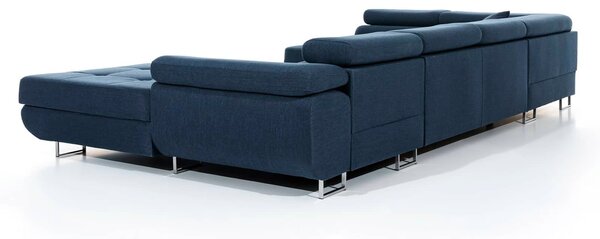 Colțar lemn masiv Formă U Extensibil Roger 345x202cm Personalizabil