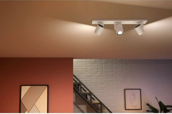Spot LED RGBW dimabil Philips Hue ARGENTA 3xGU10/4,2W/230V