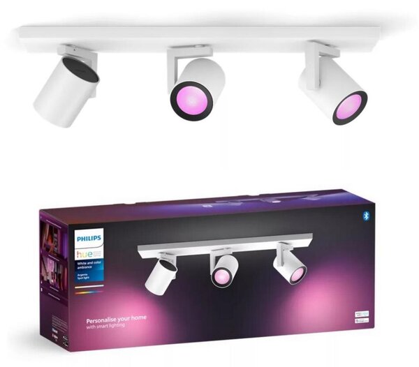 Spot LED RGBW dimabil Philips Hue ARGENTA 3xGU10/4,2W/230V