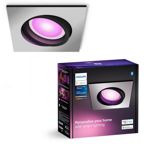 Corp de iluminat LED RGBW încastrat dimabil Philips Hue CENTURA 1xGU10/4,2W/230V