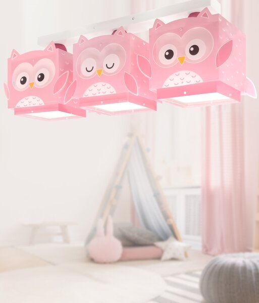 Plafonieră pentru copii Dalber 64483 LITTLE FRIENDS 3xE27/15W/230V
