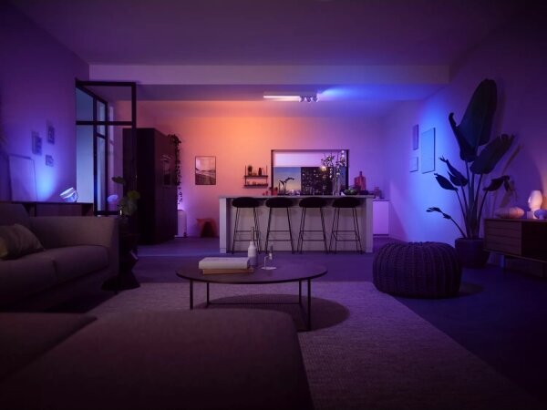 Spot LED RGBW dimabil Philips CENTRIS 3xGU10/4,2W/230V + LED/11W