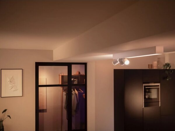 Spot LED RGBW dimabil Philips CENTRIS 3xGU10/4,2W/230V + LED/11W